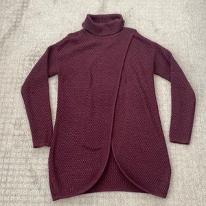 Burgundy sweater
